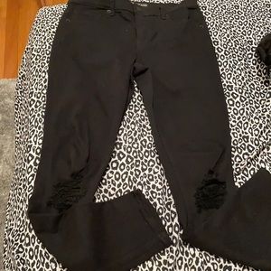 Express black legging high rise